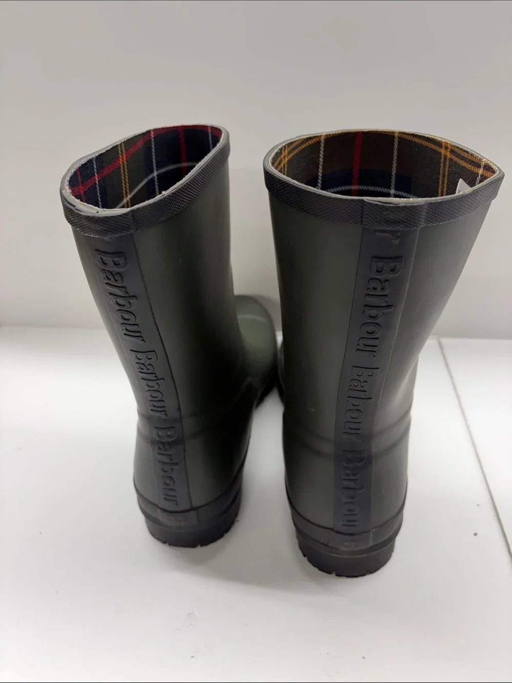 Used Barbour Banbury Wellington Boots Women’s size 8